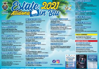 CALENDARIO EVENTI ESTIVI 2021